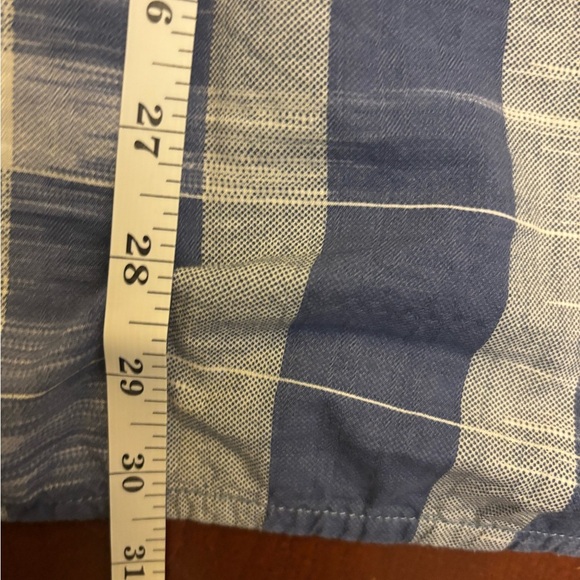 Tommy Bahama Blue and White Men's Shirt Cotton‎ and Silk XXL - Picture 7 of 7